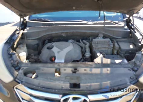 2013 Hyundai Santa Fe Sport 2.0T from USA, damaged, VIN 5XYZU3LA2DG098417